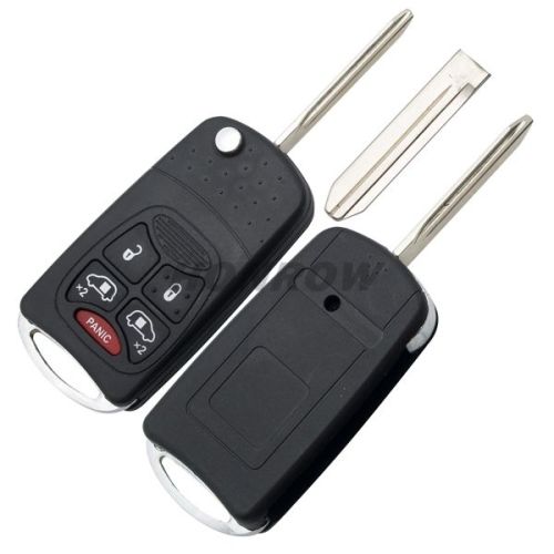 For Chry 4+1 button remote key blank