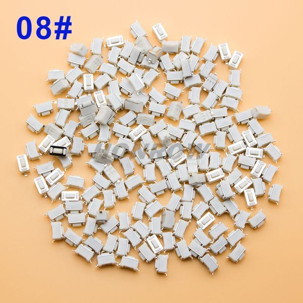 For Muti-function remote key button, PCB button. It is easy for locksmith engineer to use. 8# The button is sold in a pack of 10 only, L:3mmW:6mmH:4.3mm