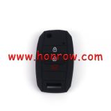 For Kia 3 button silicon case black