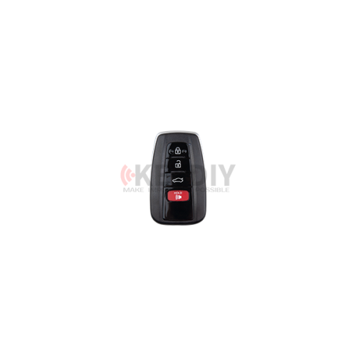 KEYDIY TDB36 4 button smart remote key with 4D chip