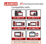Launch X431 Key Programmer Remote Maker with 4PCS Universal Remote Key and 1PCS Super Chip for X431 IMMO Elte/IMMO Plus/pad V