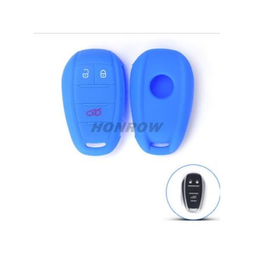 Alfa 3 button silicon case blue color