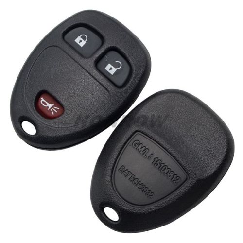 For Cadl 2+1 button remote key blank Without Battery Place