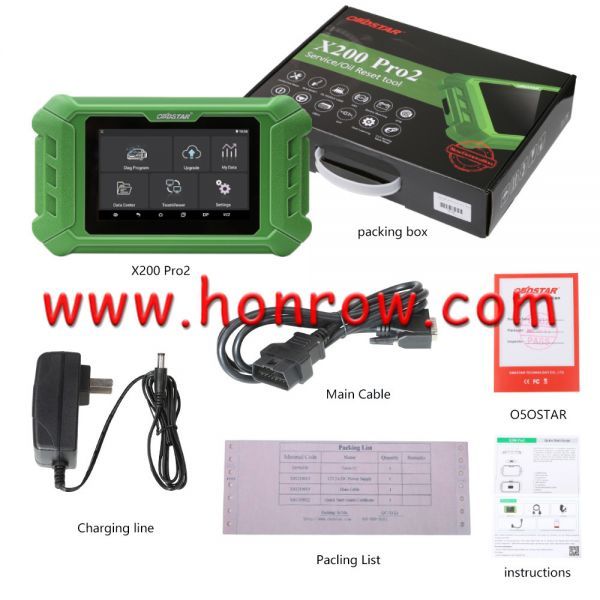 OBDSTAR X200 Pro2 Oil Reset Tool Support Car Maintenance to Year 2020