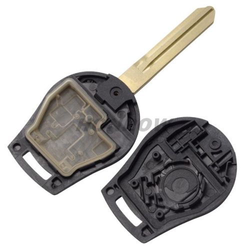 For Nis 3 button remote key blank