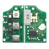 For VW 3 Button remote control 1JO959753P 433MHZ