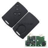 Original for Renault Megane&Laguna &Scenic Car non-keyless 4 button Remote key  with PCF7941 Chip and 433.9Mhz (No Logo)