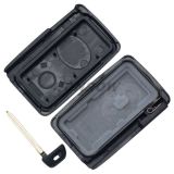 For To 5 button remote key shell with key blade