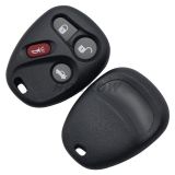 For Bu 3+1 button remote key blank Without Battery Place