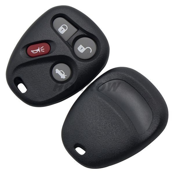 For Bu 3+1 button remote key blank Without Battery Place