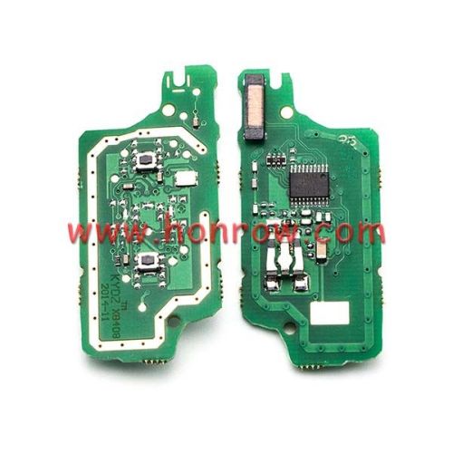 For Peu 2 button flip remote control with 433Mhz ID46 Chip FSK Model  for 307&407 Blade（2011-2013