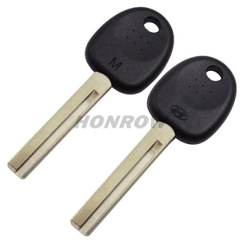 For Hyu transponder key blank (Can put TPX chip inside) With Left Blade