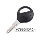 Peu Peu transponder key with 7936 ( ID46) Chip