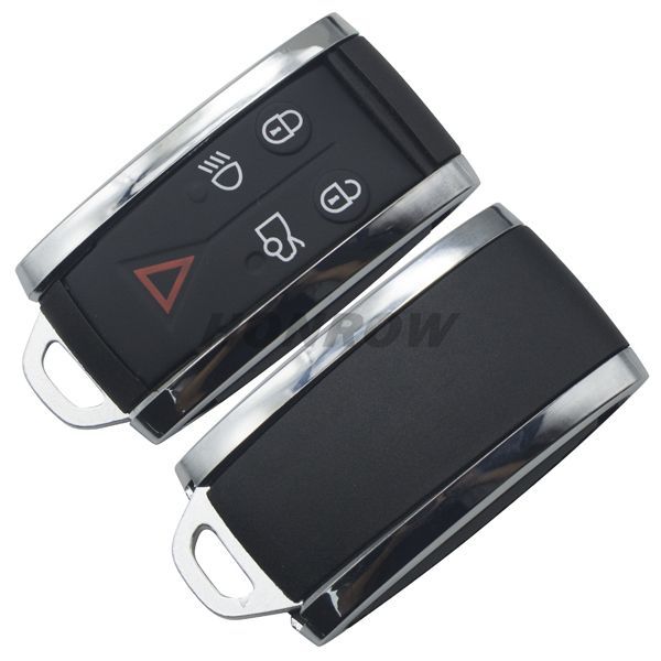 For Fo Jag 5 button remote key blank (No Logo)