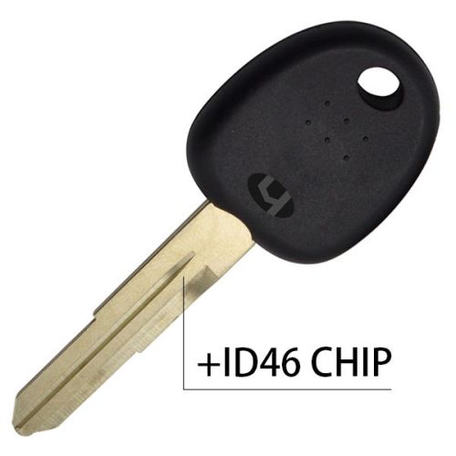 For Hyu transponder key with left blade with 46 chip