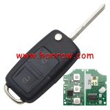 For VW 2 Button remote key 1JO959753AG 433MHZ  ID48 chips