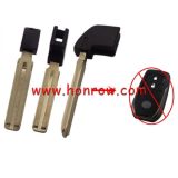 For Toyota smart key blade,both side with groove