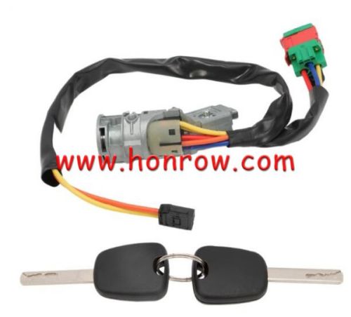 For Citroen C2 C3 2002-10 Ignition Lock Cylinder Starter Switch 4162AH 4162AG Ignition Switch Starter Lock Repair