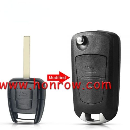 For Opel 2 button flip remote key blank