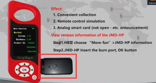 Hand baby 2 high power JMD-HP