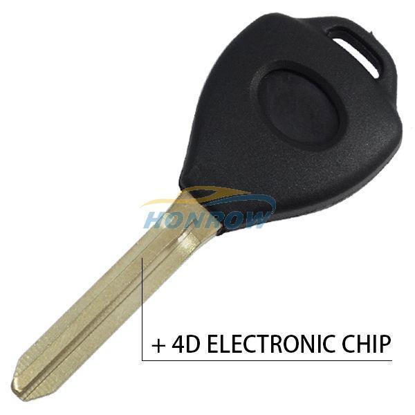 For To transponder key with 4D electronic chip