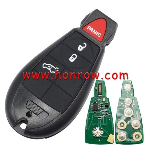 For Chry 3+1 button remote key with  315Mhz
