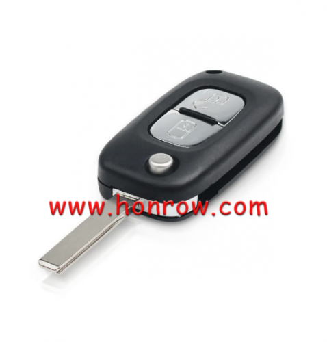For Peugeot Modified Flip Remote Key Shell Case CE0536 Fob 2 Buttons For Peugeot 306 407 807 Partner For Citroen HU83 Blade