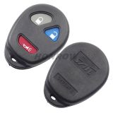For Cad 2+1 Button key blank With Battery Place