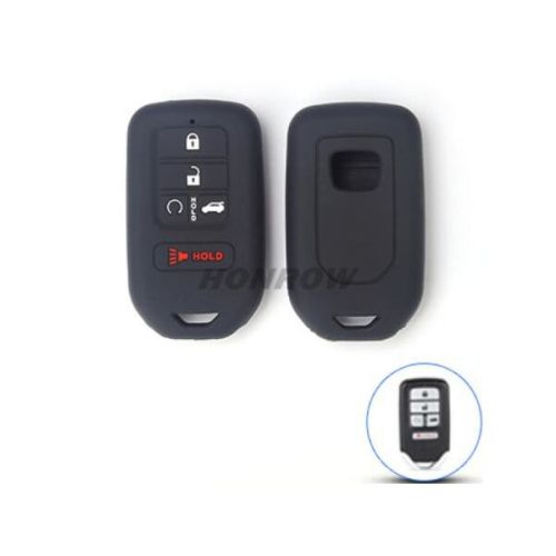 For Honda 5 button silicon case black color