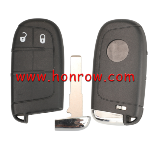 For Fiat 2 button remote key shell with SIP22 Blade