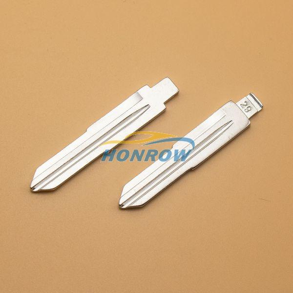 For Hyundai Remote Key Blade 29#