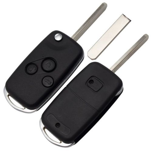 For Ho 3 Button folding remote key blank