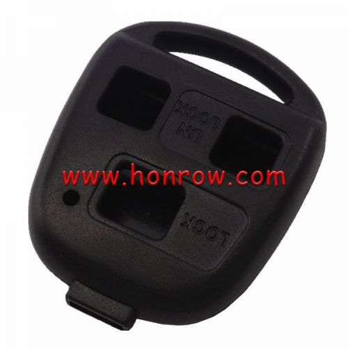 For Toyota 3 button remote key blank no blade