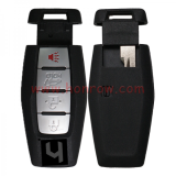 For Mitsubishi 3+1 button smart key blank with Emergency Key