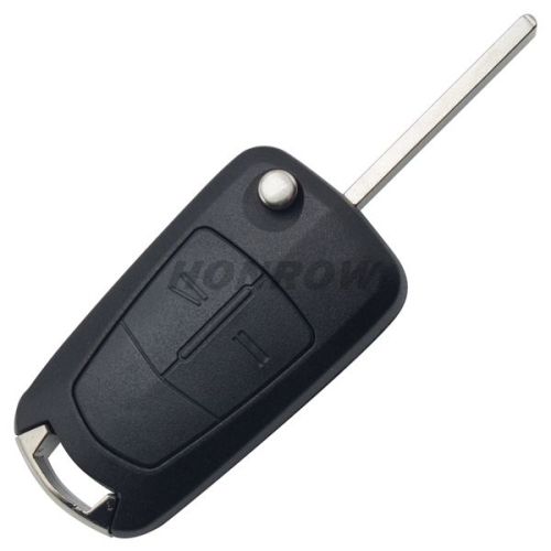 For Opel 2 button flip remote key blank