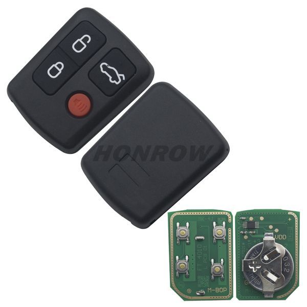 For Ford 3+1 button remote key with 433Mhz