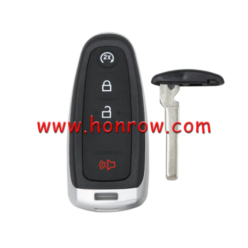 For Ford 3+1 button keyless remote key with PCF7953 AC1500 chip-434mhz ASK model FCCID:M3N5WY8609