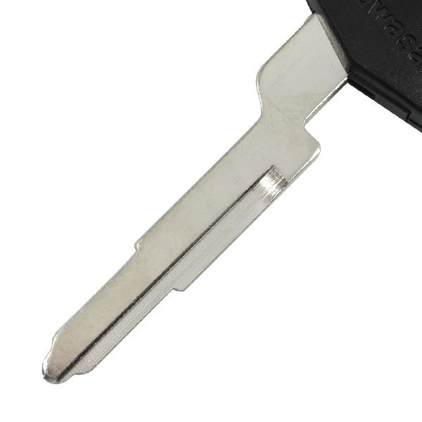 For Kawasaki Motorcycle transponder key bank with left blade （black color)