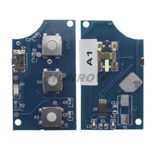 For Au 3+1 button control remote and the remote model number is 4D0 837 231 M 315MHZ