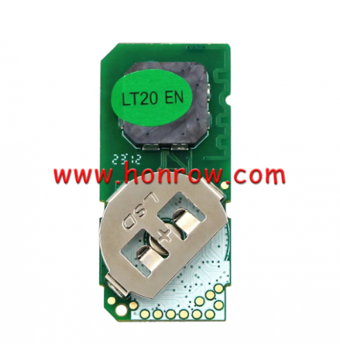 Lonsdor LT20-01 Smart Key PCB 8A+4D Adjustable Frequency For Toyota & Lexus 3370 0140 A433 F433 5290 Support K518 & K518ISE & KH100+ Support Frequency: 312MHz/314.35MHz/315.12MHz/433.92MHz