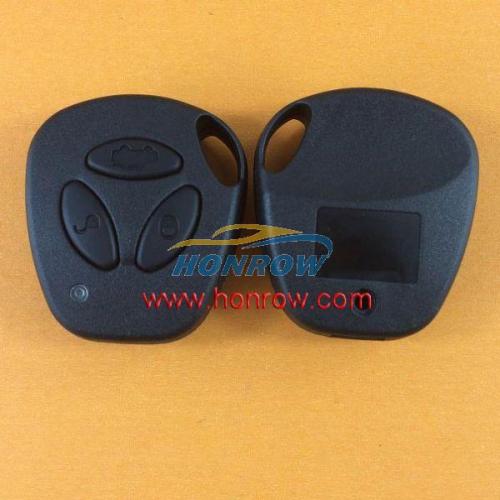 For Lada 3 button  remote key blank without blade