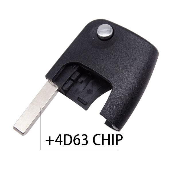For Ford Focus remote key head with original  4D63 80Bit chip