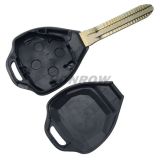 For To 4 button remote key blank with To43 blade Without Logo