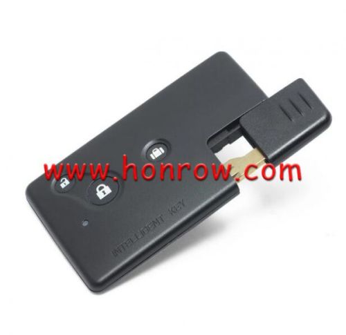 For Nissan 3 button smart card key shell