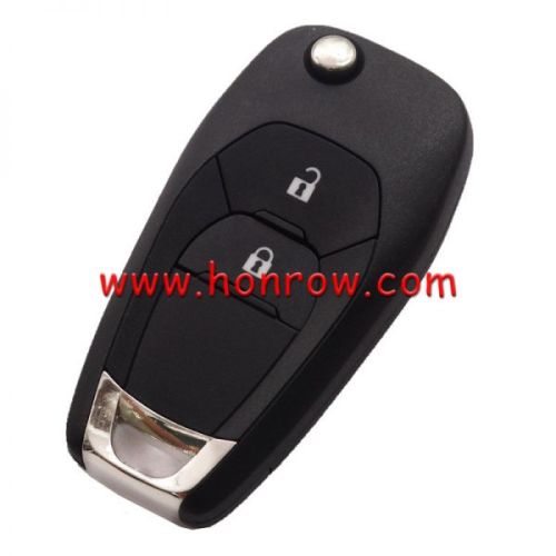 For Chevrolet 2 button flip remote key blank