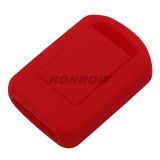 For Opel 2 button Silicone case (red color) MOQ:50pcs