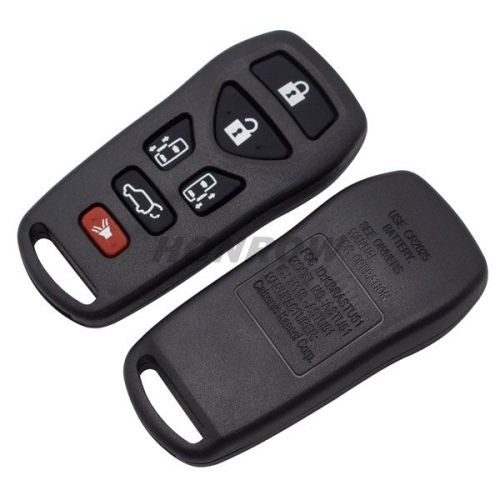 For Nis 5+1 button remote key shell
