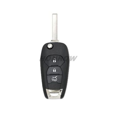 For Chevrolet 3 button flip remote key with PCF7941E /  HITAG 2 / 46 CHIP chip 433Mhz
