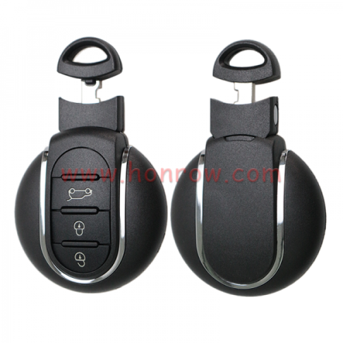 For Aftermarket BMW Mini Cooper 3 button remote key shell without logo
