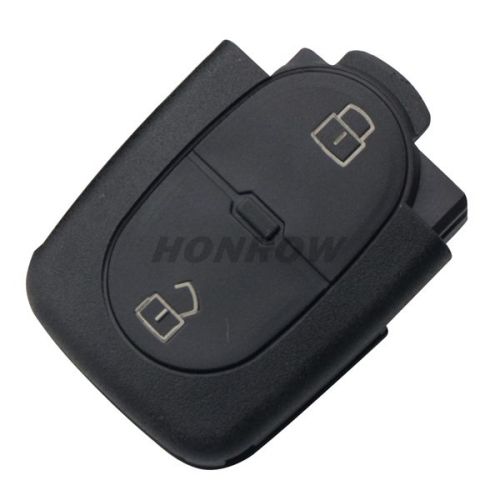 For V 2 button remote key blank (1616 battery Small battery)